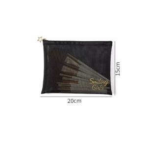 Nylon Zipper Makeup Bag–Large Capacity Trave & Toiletry Organizer Portable Storage Pouch