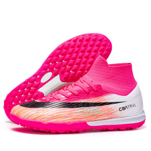 Wholesale football shoes for teenagers and adults training shoes TF Childrens competition sports shoes with spikes