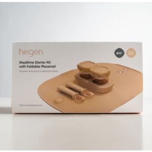 Hegen Mealtime Starter Kit with Foldable Placemat