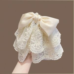 กิ๊บติดผมตกแต่งศีรษะ ได้ผลดี แฟชั่น ใช้เอง อารมณ์ ความรู้สึกประณีต โบว์ลูกไม้ ใช้งานได้จริง