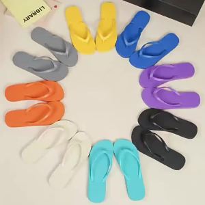 [Free Shipping] Flip-flops 2025 new summer model colorful bathing flip-flops summer couples home sandals