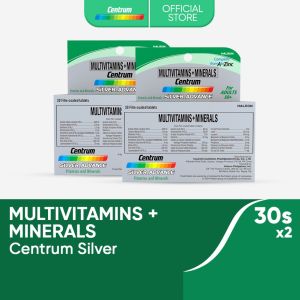 Centrum Silver Advance Multivitamins + Minerals 30s x2