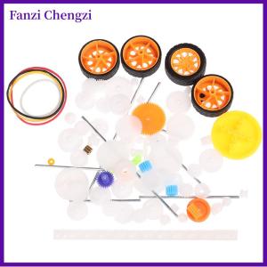 Fanzi 78 chiếc Đồ chơi hộp Số động cơ Robot bằng nhựa Phụ kiện mô hình tự làm