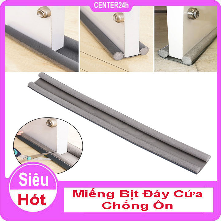 [Siêu Hót] Miếng bịt kín đáy cửa ra vào và cửa sổ cách âm chống gió lùa - Ron chặn khe cửa chống côn trùng ngăn tiếng ồn chắn gió - Center24h