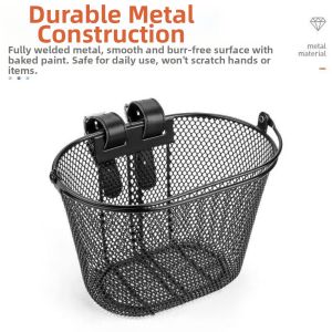 OWMXZL Chống thấm nước Giỏ treo 16/18/20 inch Dễ dàng cài đặt Đen/Hồng Giỏ xe đạp phía trước Chất lượng cao Xe đẩy lớn Giỏ đựng đồ xe đẩy trẻ em