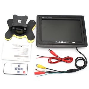 Màn Hình Camera Lùi Lề 7 Inch 12V - 24V cho oto ( giá 1 bộ )