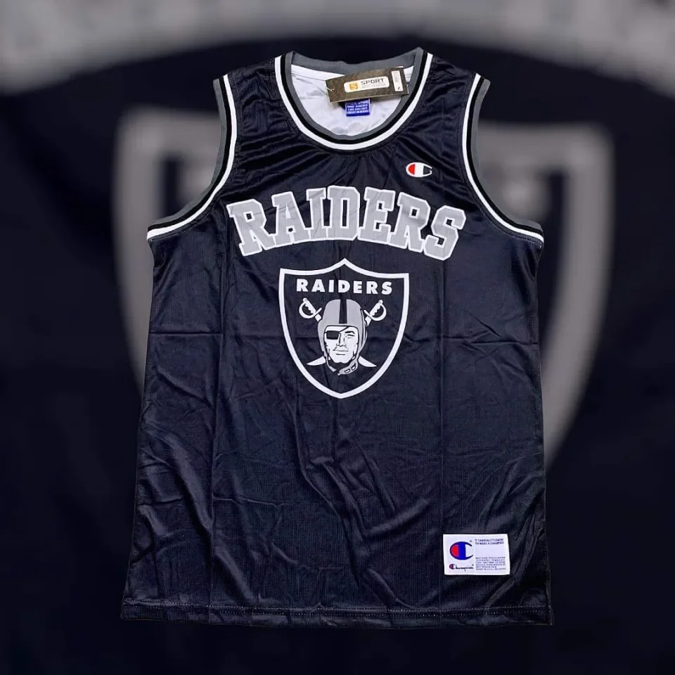 Oakland raiders basketball clearance jersey