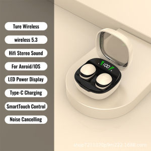 5.3 Wireless Bluetooth HeadphonesInvisible Earbuds Sleep Work Sports Invisible Headphones HD HIFI Bass Sound Quality Earphones SeaSpark