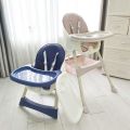 Ghế ăn dặm cho bé điều chỉnh độ cao 9BABY, kèm mặt bàn dành cho bé từ 6 tháng chịu lực tới 70kg - Mẫu không bánh xe.