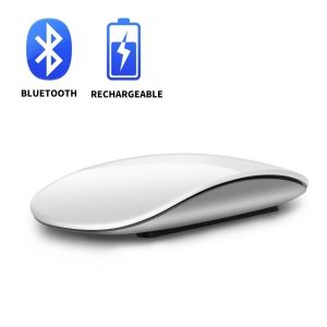 Boleh Dicas Semula Wireless Bluetooth Rechargeable Mouse Silent Multi Touch Ultra-thin Mice Tablet PC Laptop