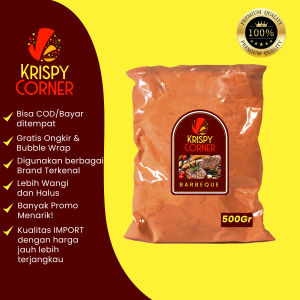 Bumbu Tabur BBQ Barbeque 500gr Penyedap Rasa Aneka Snack Ayam Kentang Jamur Crispy Bumbu Instan Rasa BBQ Barbeque Barbekiu Barbekyu 500gr
