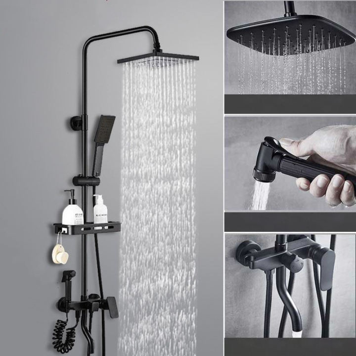 SUS304%204%20In%201%20Matte%20Black%20Shower%20Faucet%20-%20Hot%20Cold%20Water%20Rainfall%20Shower%20Set%20with%20Handheld,%20Water%20Saving%20Durable%20Anti-Rust%20Bathroom%20Fixture%20for%20Philippine%20Homes%20-%20Image%205