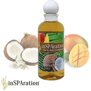 Liệu pháp hương thơm InSPAration Spa & Bath Aromatherapy Coconut Mango 265ml thư giãn phục hồi trẻ hóa tinh thần và cơ thể của Mỹ