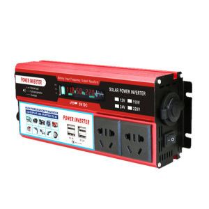 JUXING 12000W/10000W/8000W/6000W รถ อินเวอร์เตอร์พาวเวอร์ ตัวแปลงแบบพกพาสำหรับการปรับเปลี่ยนรถ ตัวแปลงแรงดันไฟฟ้า DC 12V/24V เป็นไฟฟ้ากระแสสลับ 220V พร้อม USB 4 ช่อง ซ็อกเก็ตเอาต์พุตสากล 2 ช่อง เครื่องมือตกแต่งคลื่นไซน์