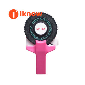 I Know Manual printer label machine diy digital letter typewriter tape hand account