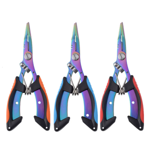 Fish Line Cutter Fish Hook Remover Plier Fish Mouth Clamp Fish Gripper Tool Multifunctional Fishing Pliers for Anglers