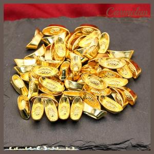 [Carmelun] 10 cái thỏi vàng Trung Quốc Nhân Dân tệ Bao sự giàu có bức tượng vàng thỏi trang trí trang trí trang trí năm mới thanh may mắn tiền Thịnh Vượng