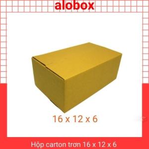 Thùng giấy chuyển nhà Hộp giấy gói hàng combo 10 hộp 16x12x6 cm giao hàng nhanh hỏa tốc HCM - Alobox shop PKĐH H2