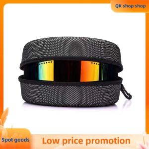 ✨QK shop✨ Ski Snowboard Goggles Box Hard EVA Portable Protection Carrying Case Water Resistant Shockproof Shell Ski Accessories