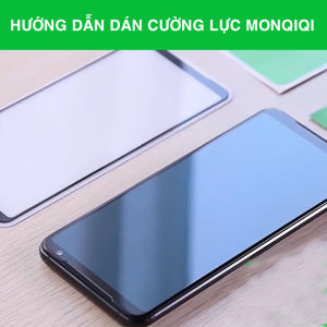 Kính cường lực Rog Phone 5 Pro / Rog Phone 5s full màn hình GOR viền đen siêu mỏng Monqiqi - Dán màn hình Rogphone 5 Pro