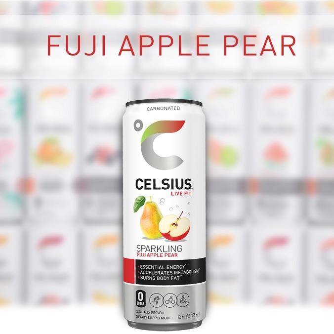 NEW 2023 CELSIUS ENERGY DRINK FUJI APPLE CARBONATED 1PC Lazada PH