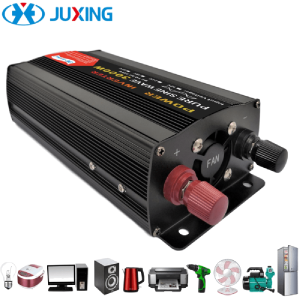 JUXING Pure Sine Wave Power Inverter Converter 3000W Bulit-in Transformer DC12V/24V/48V/60V to AC220V for Vehicle/Home Appliance/Outdoor Travel Use Sine Wave Inverter Adapter