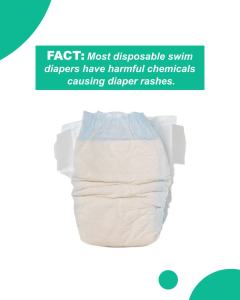 Tã bơi dùng một lần tự nhiên cho bé Little Toes kích thước 1-2 nhỏ (gói 12)