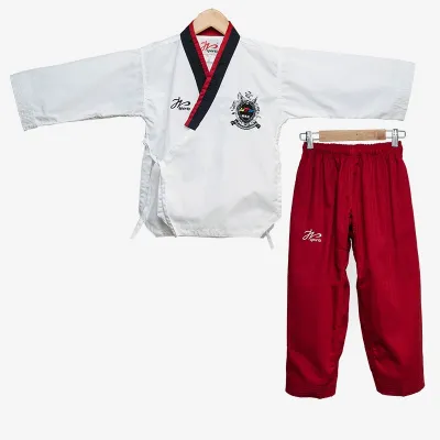 【Trending】 WTF Approved Professional Taekwondo Poomsae Dobok Martial Arts Taekwondo Suit For Children Adults Kids