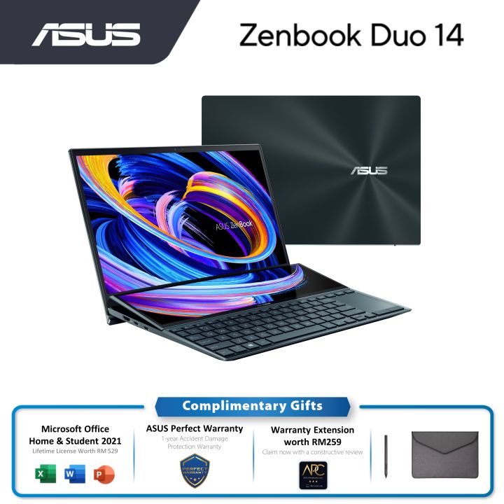 Asus ZenBook Duo 14 UX482EA Core-i7 16GB RAM Laptop Price in BD