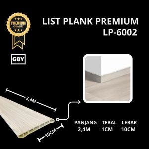 LIST PVC / PLINT LIST PLANK/ SKIRTING LIST LANTAI KAYU LANTAI VINYL 2.4M