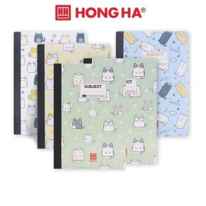 Lốc sổ bìa bồi A4 Patterns Hồng Hà may gáy kẻ ngang có lề 4586 / 4587 / 4588 / 4589