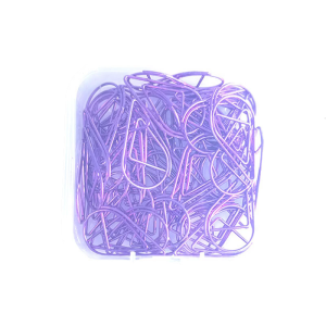 50 Pcs Teardrop Paper Clips Small Bookmarks Metal Planner Clips Decorative Paper Clips Office Supplies