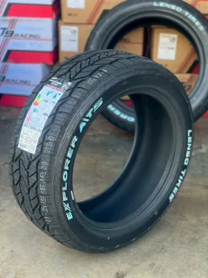 265/50R20 111T XL LENSO AT5 แก้มขาว ปี26 🔥
