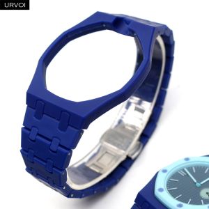 URVOI Ốp Dây Đeo Cho Swatch X AP Đồng Hồ Bỏ Túi Royal Pop Đổi Thành Đồng Hồ Đeo Tay Dây Đeo Polymer Công Nghệ Cao Khóa Bướm Chất Lượng2026