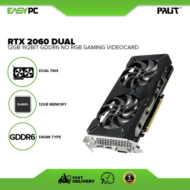 Vga Palit Geforce Rtx Palit Rtx 2060 Gamingpro Oc Palit Geforce
