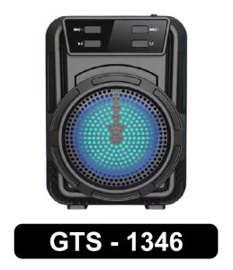 XTS 1057 Karaoke USB Rechargeable Mini Portable Speaker Wireless Bluetooth Card Heavy Bass Outdoor 3 Inch LED Colorful
