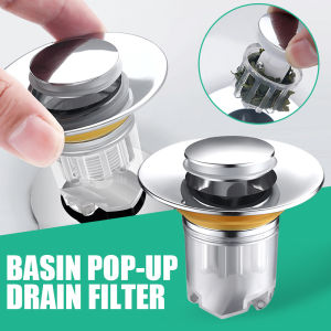 New 1pc Universal Sink Stopper Bathroom Basin Pop-up Drain Filter Strainer Plug