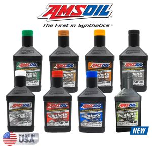 AMSOIL Signature Series Engine Oils Fully Synthetic 0w20 0w40 0w30 5w20 5w30 5w50 10w30 (Also Applicable to Some Diesel Engines)