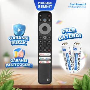 Remote TV TCL Smart TV Tipe A7 A18 A30 Q725 Non Voice / Remot TV TCL LCD LED Android Smart TV
