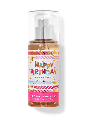 【Happy Birth Day】Bath&bodyworks トラベルミスト Shop Vanilla Buttercream Travel Size Fine Fragrance Mist | Bath