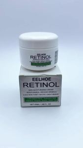 Retinol Cream for Face 2.5% - Anti Aging Moisturizer with Hyaluronic Acid & Vitamin E - Wrinkle Cream for Women & Men 1.69 oz Night & Day Use