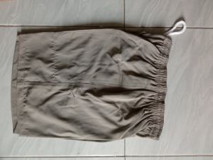 celana pendek santai running gym jogging pria bahan parasut