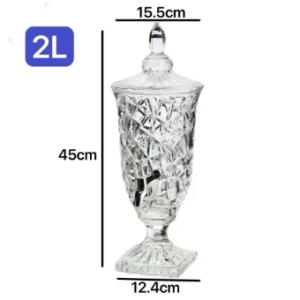 Glass Dispenser Beer Dispenser Elegant Juice Beverage Jar With Tap For Hotel Buffet Party Jug 3L