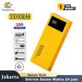 POWERBANK 30000 MAH MINI FAST CHARGING 66W GARANSI 1 TAHUN BH73. 