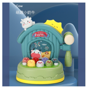 ( BBT17) Mainan Pukul Tikus Lengkap Musik Piano Mini / Whack A Mole With Farm Music Piano