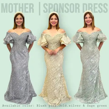 Gown for sponsor in wedding best sale