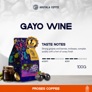 ARUTALA Kopi Arabika Gayo Wine 100 gram