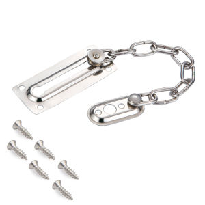 Portable Door Lock Slide Buckle Door Latch Additional Lock Girls Privacy Security Door Lock