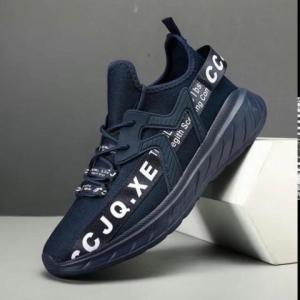 Large Size 40-47 New Men Sports Running Shoes Super Light Breathable Mesh Sneakers Jogging Walking Male Sock Footwear Gym Fitness Athletic Man Sport Trainers Black Blue Green Brown