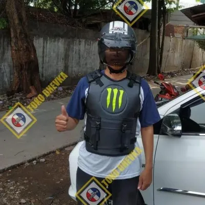 Rompi Bikers Eigerr Double/Protector/Rompi Motor/Rompi Pelindung Dada Depan/Saftey Riding/Anti Masuk Angin
